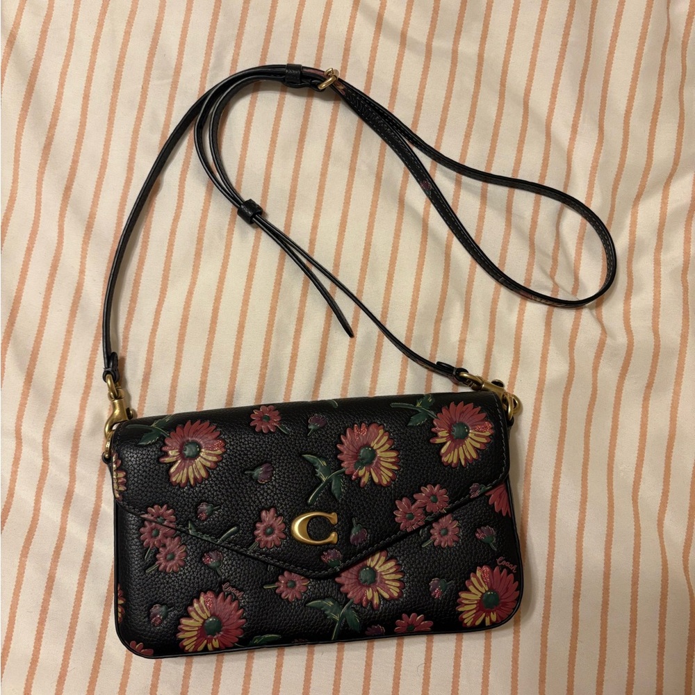 Coach Floral Crossbody Bag